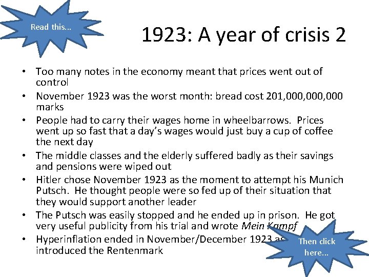 Read this. . . 1923: A year of crisis 2 • Too many notes