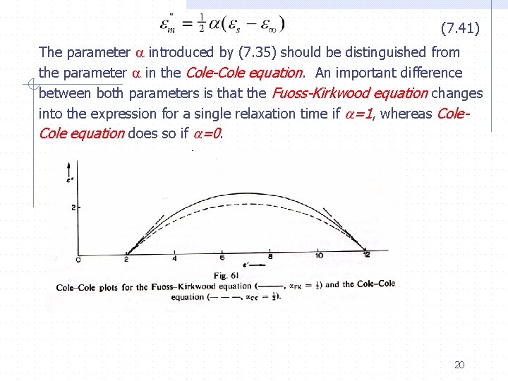 (7. 41) The parameter introduced by (7. 35) should be distinguished from the parameter
