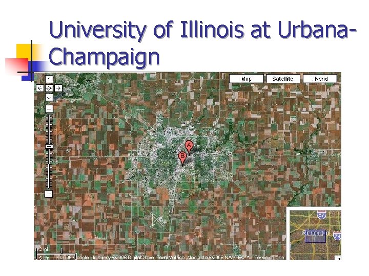 University of Illinois at Urbana. Champaign 