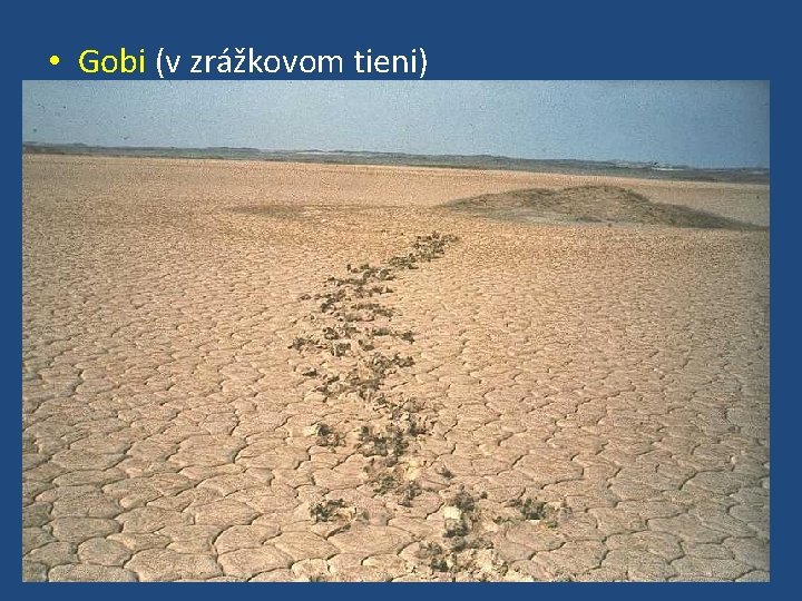  • Gobi (v zrážkovom tieni) 