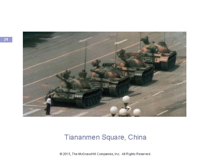 24 Tiananmen Square, China © 2015, The Mc. Graw-Hill Companies, Inc. All Rights Reserved.