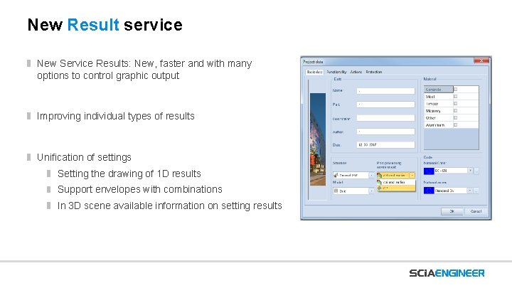 New Result service New Service Results: New, faster and with many options to control