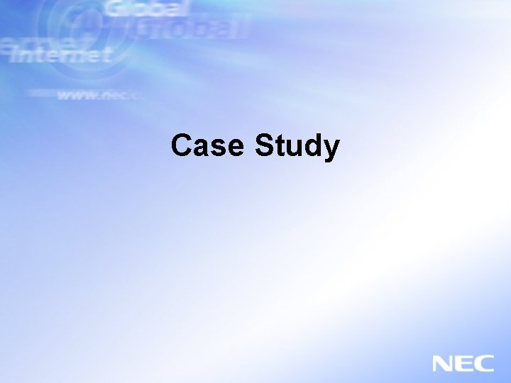 Case Study 