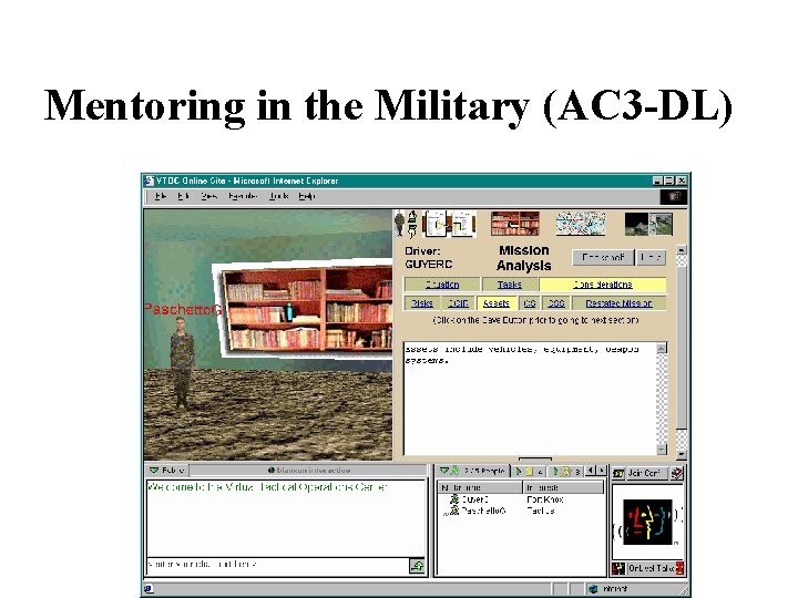 Mentoring in the Military (AC 3 -DL) 