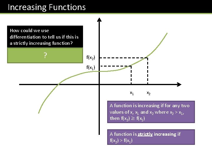 C 2 Chapter 9 Differentiation Dr J Frost