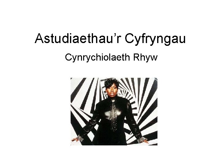 Astudiaethau’r Cyfryngau Cynrychiolaeth Rhyw 