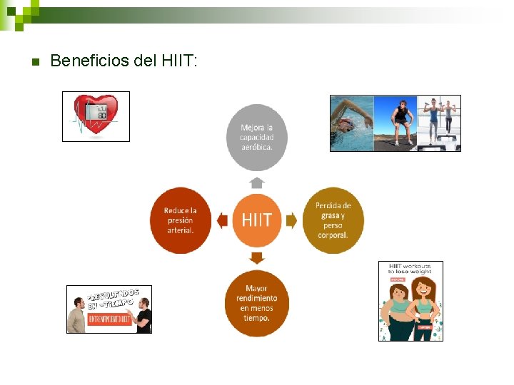 n Beneficios del HIIT: n Beneficios del HIIT: