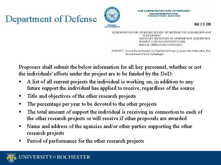 Department of Defense Proposers shall submit the below information for all key personnel, whether Department of Defense Proposers shall submit the below information for all key personnel, whether