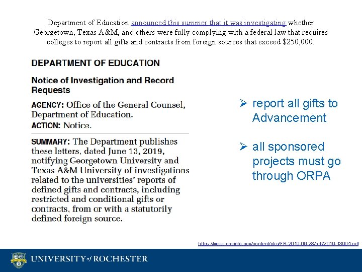 Department of Education announced this summer that it was investigating whether Georgetown, Texas A&M, Department of Education announced this summer that it was investigating whether Georgetown, Texas A&M,