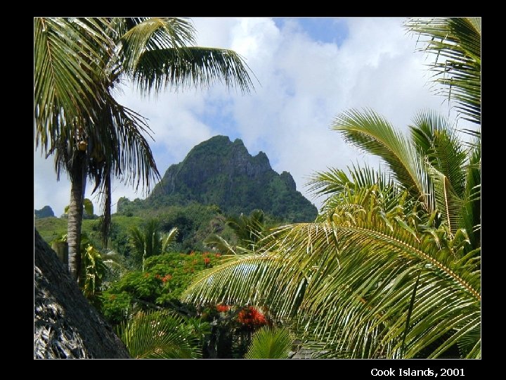 Cook Islands, 2001 