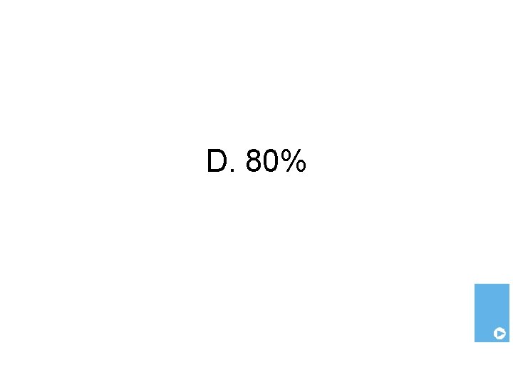 D. 80% 