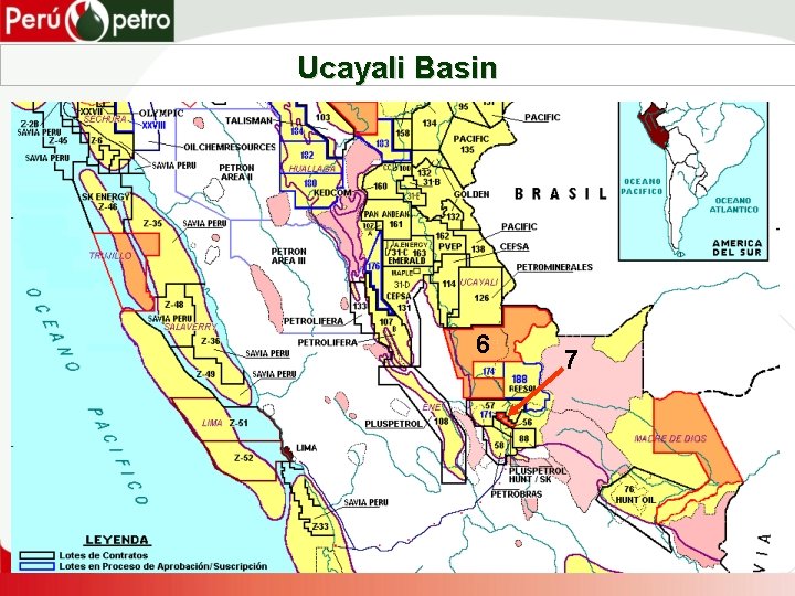 Ucayali Basin 6 7 