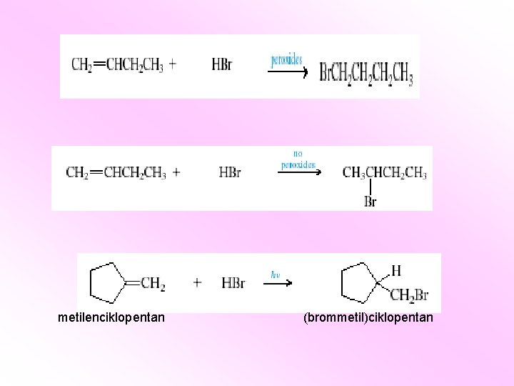 metilenciklopentan (brommetil)ciklopentan 