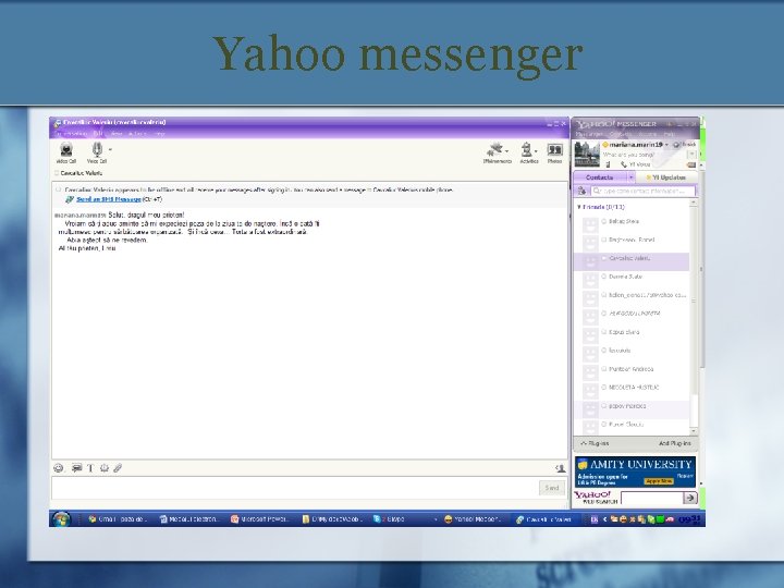 Yahoo messenger 