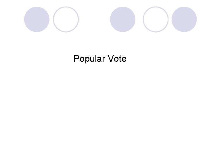 Popular Vote 