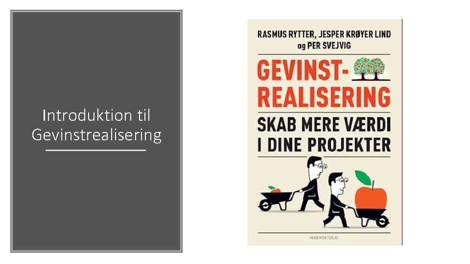 Introduktion til Gevinstrealisering 