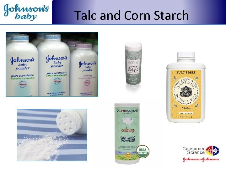 Talc and Corn Starch 