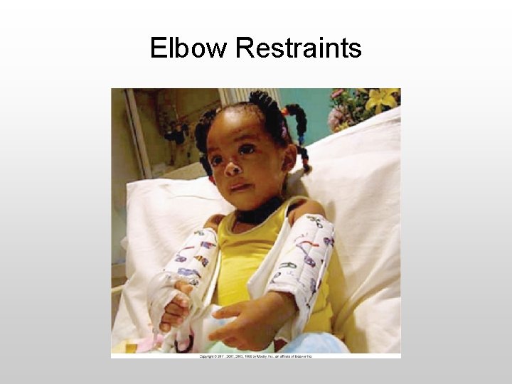 Elbow Restraints 