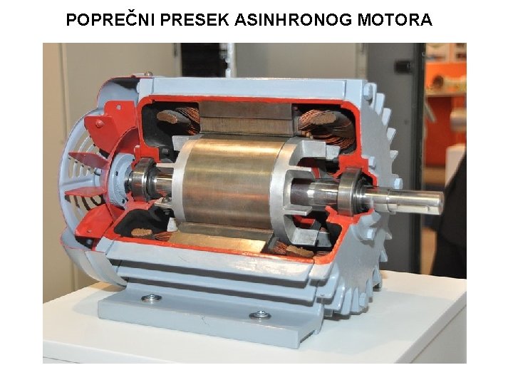 POPREČNI PRESEK ASINHRONOG MOTORA POPREČNI PRESEK ASINHRONOG MOTORA