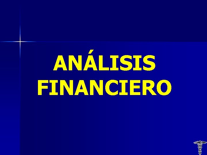 ANÁLISIS FINANCIERO 