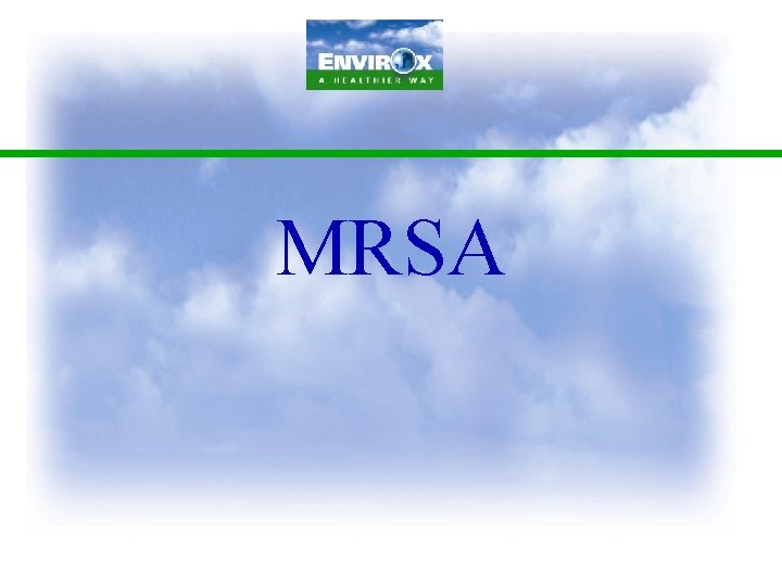 MRSA 