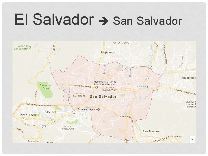 El Salvador San Salvador El Salvador San Salvador