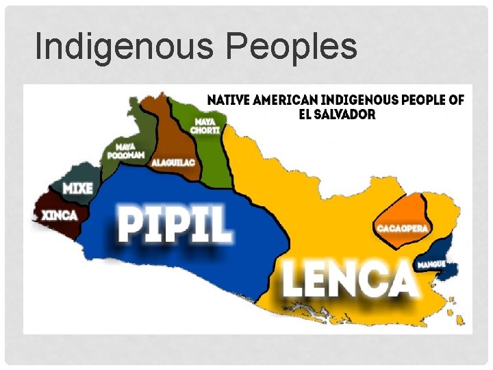 Indigenous Peoples Indigenous Peoples