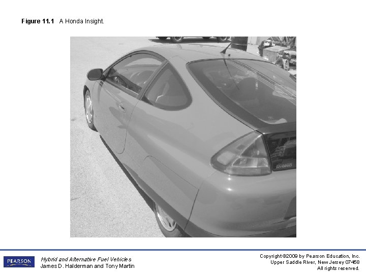 Figure 11. 1 A Honda Insight. Hybrid and Alternative Fuel Vehicles James D. Halderman