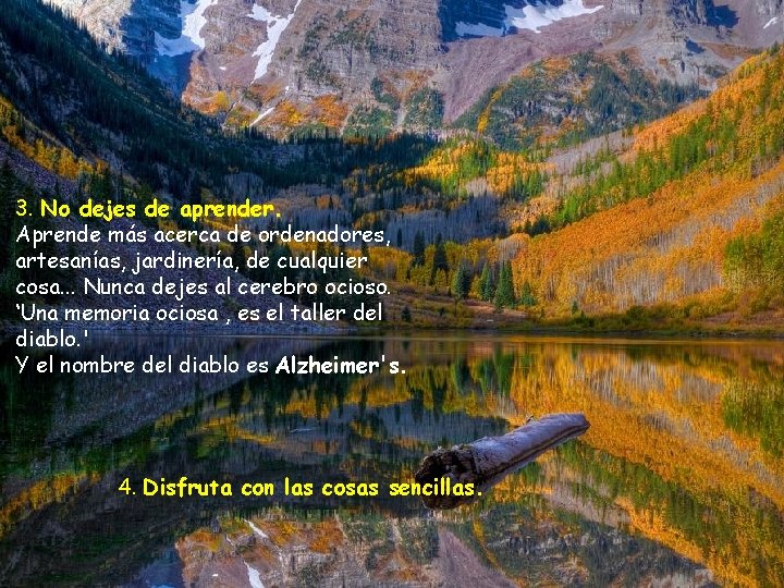 3. No dejes de aprender. Aprende más acerca de ordenadores, artesanías, jardinería, de cualquier 3. No dejes de aprender. Aprende más acerca de ordenadores, artesanías, jardinería, de cualquier