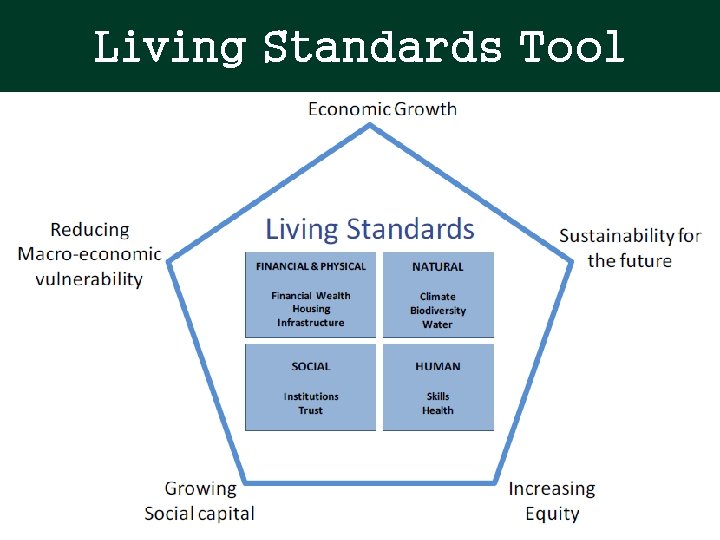 Living Standards Tool Living Standards Tool