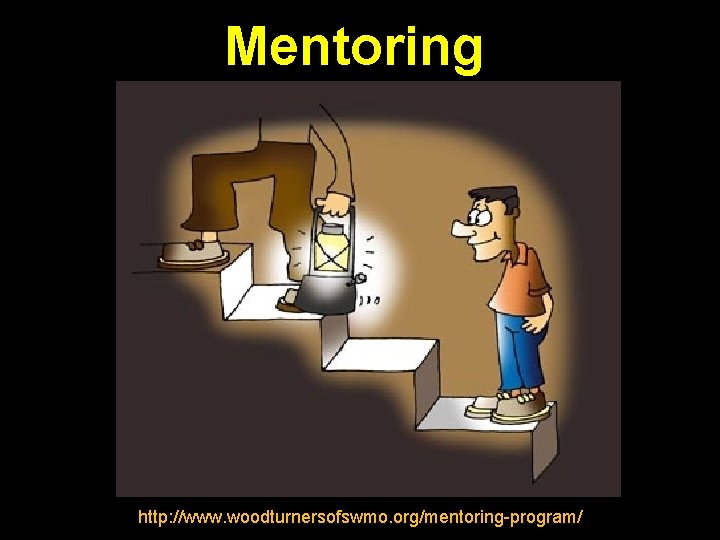 Mentoring http: //www. woodturnersofswmo. org/mentoring-program/ 