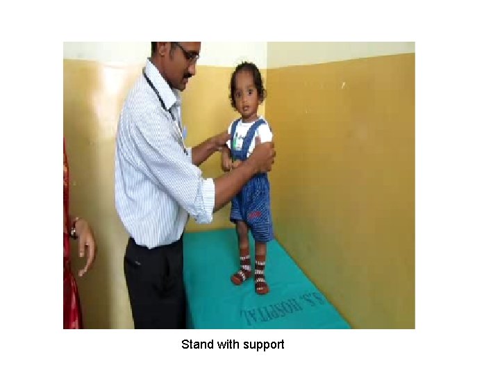 Stand with support 
