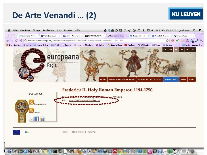 De Arte Venandi … (2) Towards a Social Semantic Scholarly Graph Stefan Gradmann, Huygens