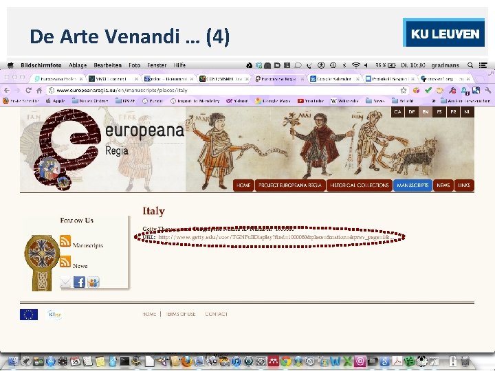 De Arte Venandi … (4) Towards a Social Semantic Scholarly Graph Stefan Gradmann, Huygens