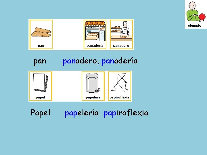 pan panadero, panadería Papel papelería papiroflexia 