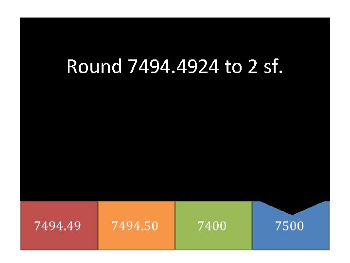 Round 7494. 4924 to 2 sf. 