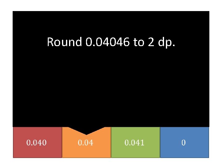 Round 0. 04046 to 2 dp. 