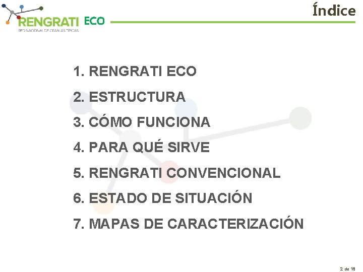 ECO Índice 1. RENGRATI ECO 2. ESTRUCTURA 3. CÓMO FUNCIONA 4. PARA QUÉ SIRVE