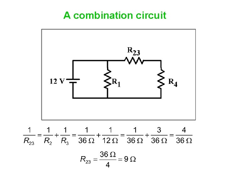 A combination circuit 
