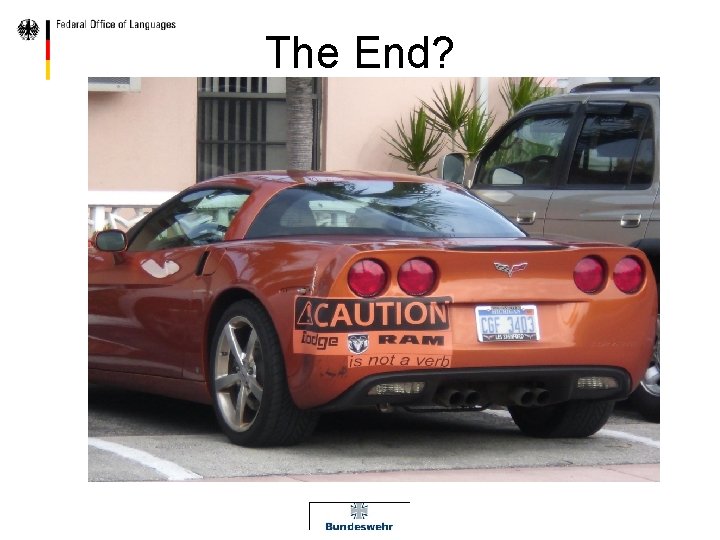 The End? 