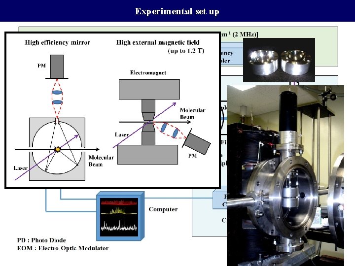 Experimental set up 