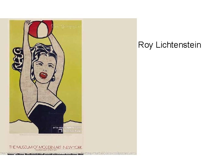  • Roy Lichtenstein 