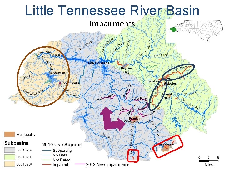 Little Tennessee River Basin Impairments 