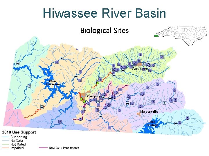 Hiwassee River Basin Biological Sites 