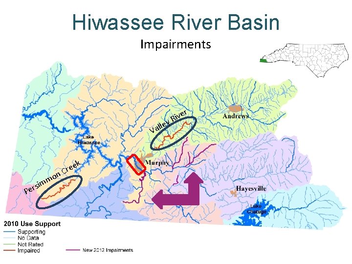 Hiwassee River Basin Impairments y lle Va n Per s o m im ek