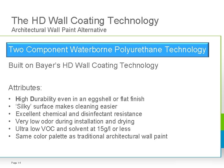 The HD Wall Coating Technology Architectural Wall Paint Alternative Two Component Waterborne Polyurethane Technology The HD Wall Coating Technology Architectural Wall Paint Alternative Two Component Waterborne Polyurethane Technology