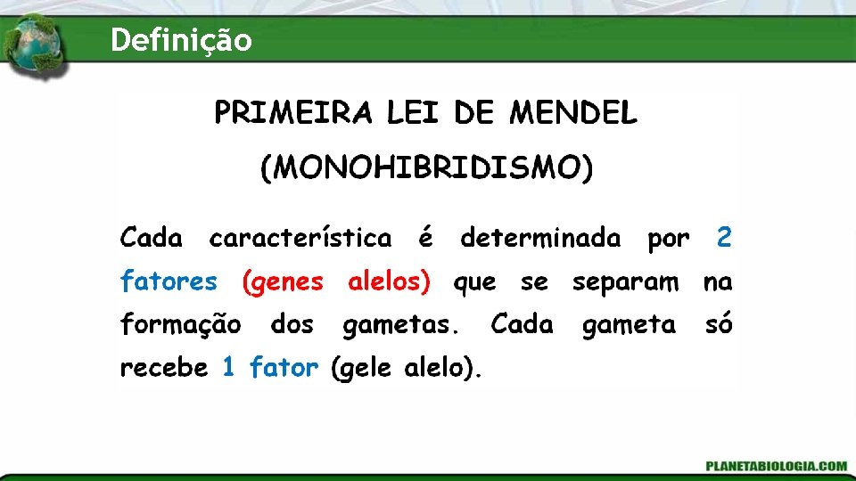 Definição Definição