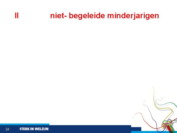 II 34 niet- begeleide minderjarigen 