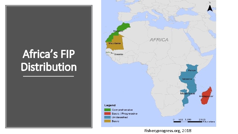 Africa’s FIP Distribution Fisheryprogress. org, 2018 