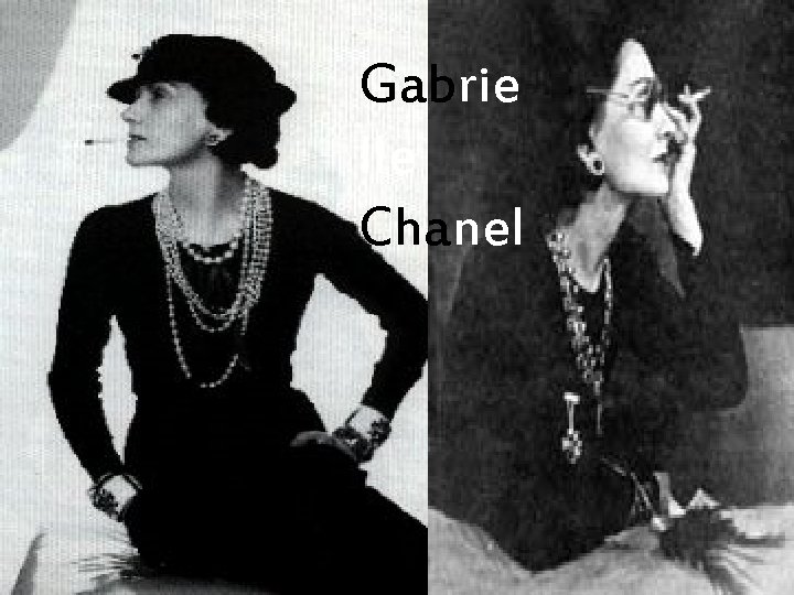 Gabrie lle Chanel 